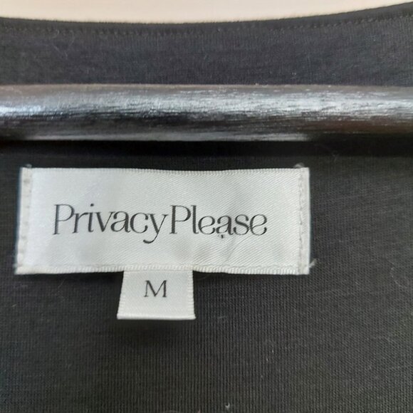 Privacy Please Akron Black bodysuit in black size medium - Picture 5 of 8
